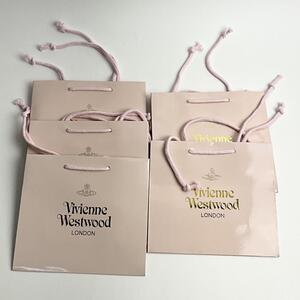 ヴィヴィアン ウエストウッド ショッパー 袋 5枚セット Vivienne Westwood まとめ売り