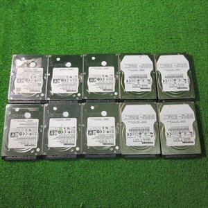 [4500] 320GB 10台 簡易テスト済 不揃い 2.5インチ SATA（ SerialATA / S-ATA ) HDD ハードディスク