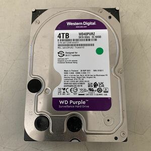 ⑥ 4TB WD40PURZ SATA 6Gb/s SC HA500 Western Digital purple 