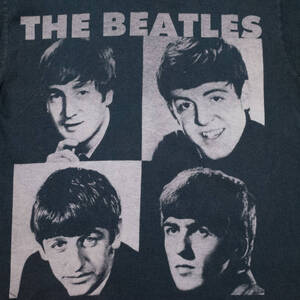 S / BEATLES ビートルズ Tシャツ 公式 古着 ブラック 黒 2012年 バンド ロック 音楽 フェード メンズ レディース レギュラー