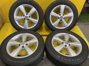 日産純正アルミ17インチ[商品番号3654]17×6.5J +40 215/60R17 TRIANGLE THW10 4本セット