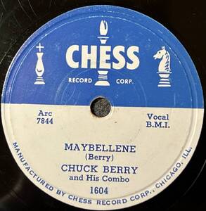 CHUCK BERRY CHESS Maybellene/ Wee Wee Hours CLASSICS!!!