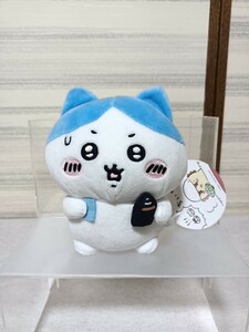 ちいかわ シーサーと一緒 ぬいぐるみ ハチワレ 黒烏龍茶 ぬいぐるみ フリュー FuRyu プライズ