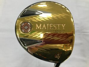 ■中古■フェアウェイウッド■マジェスティゴルフ MAJESTY PRESTIGIO 13 Gold 純正カーボン R 4番 17度【29931025401101013013】