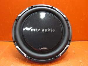 【S】MTX AUDIO 25cm(10インチ) 2ΩSVC サブウーファー MTX-TT6510-02 簡易卓上音出し確認済み 中古品