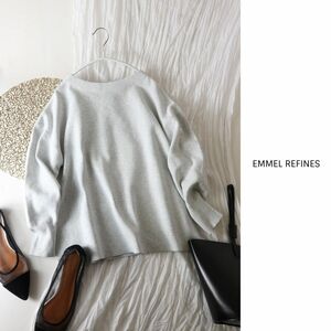 ユナイテッドアローズ /EMMEL REFINES☆洗える ボートネック ミラノリブ２ＷＡＹプルオーバー☆M-B 5791