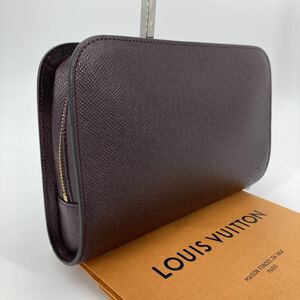 【美品 鑑定済】ルイ・ヴィトン タイガ バイカル セカンド クラッチ バッグ Louis Vuitton M30186 ビジネスバック メンズ レディース