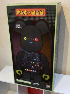 新品 BE@RBRICK PAC-MAN 1000％ ベアブリック パックマン サイズ700mm メディコム・トイ コラボ くま ビデオ アーケードゲーム フィギュア