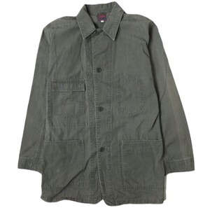 FULLCOUNT フルカウント WORK SHIRT JACKET バックサテン シャツジャケット 40 グレー 長袖 ワーク カバーオール トップス g20516