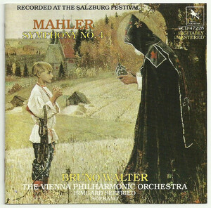 CD Mahler - Bruno Walter, The Vienna Philharmonic Orchestra, Irmgard Seefried Symphony No. 4 VCD47228 Var?se Sarabande /00110