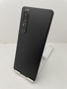 『新品同様4763』 Xperia 1 III SOG03 ブラック AU キャリア simロック解除済み