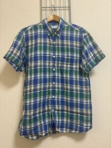 ［MACKINTOSH PHILOSOPHY］マッキントッシュ　半袖シャツ チェック 40 0240823-523