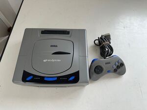  SEGA セガサターン　HST-3210/ コントローラー HSS-0101 ソフト付き 11/6