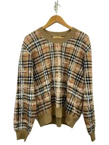 BURBERRY◆ニット・セーター(厚手)/XL/ウール/BEG/4073532