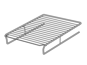 パナソニック部品：焼き網(クロームメッキタイプ)/AZC83-957IHクッキングヒーター 用