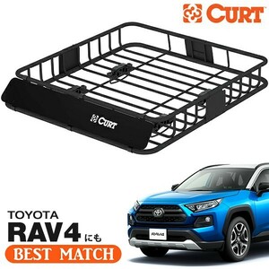 【CURT 正規品】ルーフラック ルーフバスケット ルーフキャリア 18115 105cm×94cm×14cm トヨタ ラヴフォー RAV4 50系に！