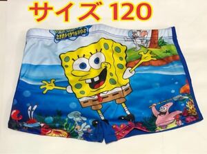 120 スポンジボブ 水着 男の子 子供 水泳 パンツ スイムパンツ キッズ 新品