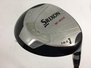 即決 お買い得品！中古 スリクソン(SRIXON) W-404 フェアウェイ 3W SRIXON SV-3001J 14.5 S