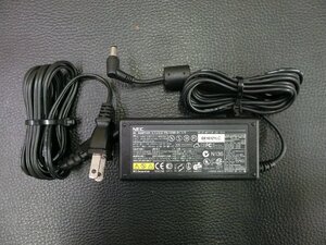 中古 出力確認済 パソコン アダプター NEC PA-1600-01 差込外径: 5.5mm 入力: 100/240V 出力: 19V/3.16A コンセント: ２極 管理No.34549