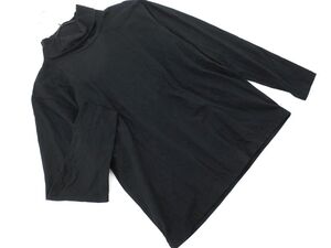 SHIPS シップス any タートルネック カットソー sizeM/黒 ◇■ ☆ eid0 メンズ