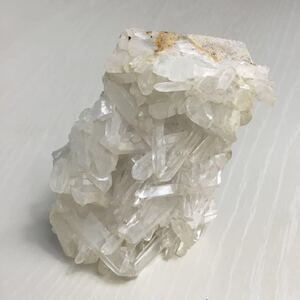 水晶 原石 標本 AA 0.54kg 天然石 鉱物標本 国産鉱物 (検 フローライト シャンファーリン 蛍石 バイカラー 白 ホワイト AN8A10