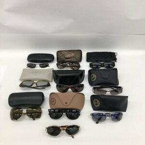 サングラス 10点 おまとめ FENDI/Ray-Ban/CHANEL/BVLGARI/CELINE 他【CFAF9026】