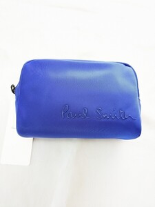 【新品格安SALE】Paul Smith ブルー　ポーチ　バッグ