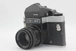 【訳あり品】 キエフ Kiev-60 TTL ファインダー Bega-126 90mm F2.8 中判カメラ s3554