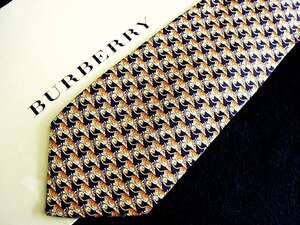 ♪今週の特売980円～♪1768♪状態並品【BURBERRY】バーバリー【虎 トラ 動物 柄】ネクタイ♪