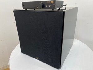 音出し確認済■NHT SubOne パワードサブウーファーシステム アンプ内蔵 コントローラー 1ウェイ 名古屋 ブラック 黒 サブワン ウーハー