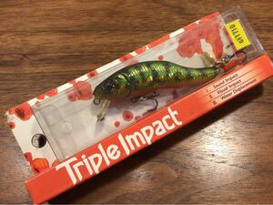 ★新品★SHIMANO シマノ 廃番 TRIPLE IMPACT 85 トリプルインパクト85“TP-0013BEBH”「ホットタイガー」ノイジー ミノー