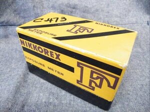 中古品★NIKON★ニコン★NIKKOREX F★RXCPOSURE METER★露出計★インボイス対応領収書発行可能