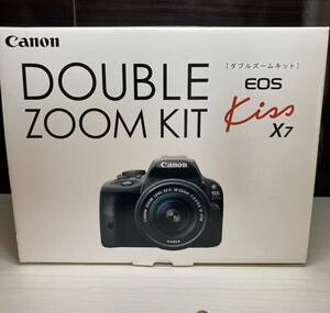 【美品】Canon キヤノン EOS Kiss X7 ダブルズームキット　18-55 55-250