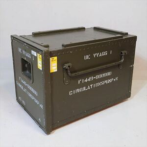 スウェーデン軍 木製 コンテナ ボックス PLYFA MALMO ミリタリー ヴィンテージ 実物 輸送用 収納 箱 ケース