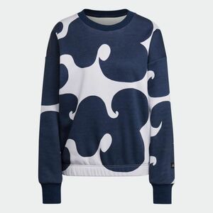 送料510円～◆新品◆定価9350円◆adidas×MARIMEKKO◆マリメッコ◆暖！裏起毛◆マリメッコ スウエット◆L