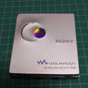 MDウォークマン　MZ-E707　ソニー　SONY　WALKMAN 