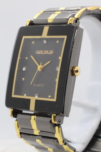 【GOLDLIS】003G QUARTZ STAINLEES STEEL BACK 中古品時計 電池交換済み 24.9.11 