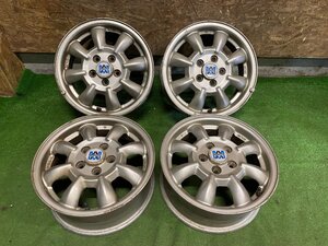 MINILITE 14インチ 5.5J +55 PCD100 5H ホイール 4本セット