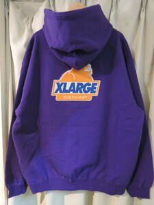 X-LARGE XLARGE エクストララージ SLANTED OG PULLOVER HOODED SWEAT パープル XLサイズ 最新人気商品 