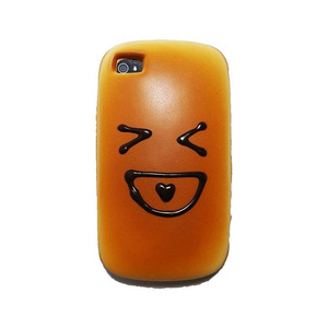 即決・送料込)【甘い香り付きパンのケース】GauGau iPhone 4S/4 SOFT BREAD STYLE Skin Laugh