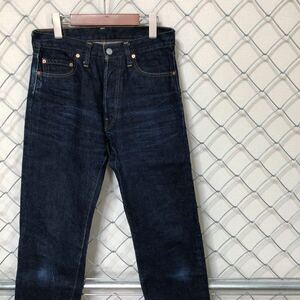 DENIME ドゥニーム Lot 309 SHIN シャイン 革パッチ デニムパンツ ジーンズ 30