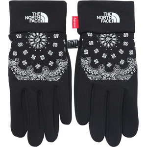 Supreme x The North Face Bandana Etip Glove Mサイズ ノースフェイス バンダナ イーチップ グローブ Black ブラック 手袋 NN61444 