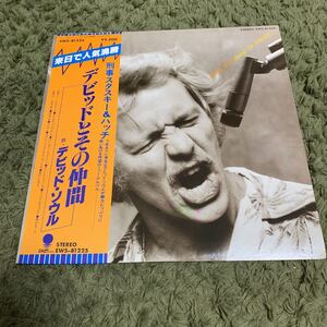 送料込み【帯、ライナー】LP デビッド・ソウル デビッドとその仲間 DAVID SOUL BAND OF FRIENDS