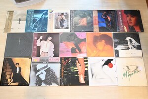 セット112 中島みゆき LP レコード 16点 1stから15thまで抜け無し 12インチ