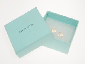 【TIFFANY&Co.】リターン トゥ ティファニー ハート タグ スタッド ピアス 750【中古品】