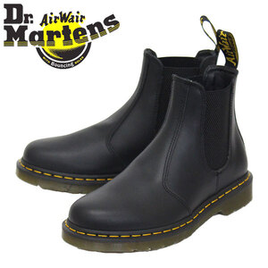 Dr.Martens (ドクターマーチン) 27100001 2976 NAPPA ナッパレザー チェルシー サイドゴア ブーツ BLACK UK5-約24.0cm