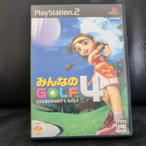 送料無料★プレイステーション2【PS2】 みんなのGOLF4 PS2ソフト