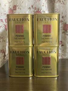 FAUCHON フォション 紅茶 アップル（缶入り）計4個