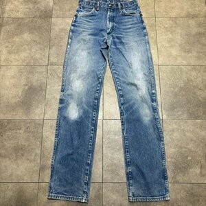 USA製 90年代 Wrangler 13MWZ ビンテージ デニム 30×36 MADE IN USA 90s 角ジッパー ブーツジッパー