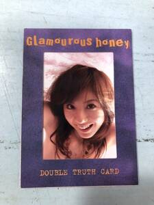 ★麻美ゆま★アクラス Glamourous honey YUMA ASAMI Double Truth card 生写真カード Card no. 034